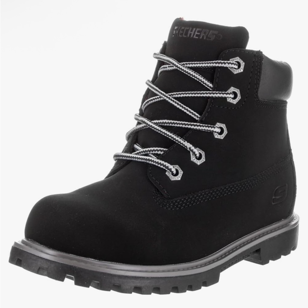 Skechers Boys' Mecca Mitigate Ankle Boot size 12 NWOT